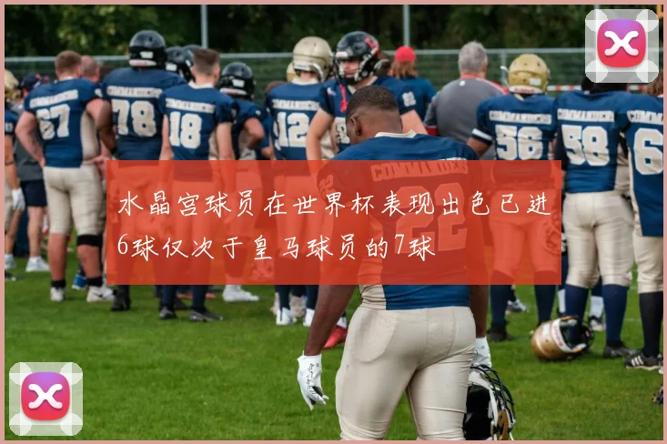 水晶宫球员在世界杯表现出色已进6球仅次于皇马球员的7球